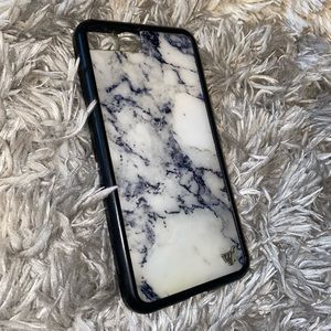IPhone 6/7/8 + marble Wildflower phone case